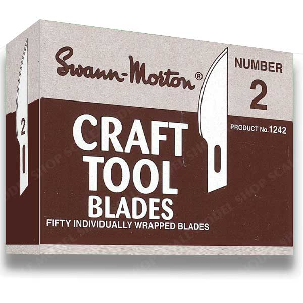 Swann Morton No.2 Craft Tool Blades (50 Pack) 1242