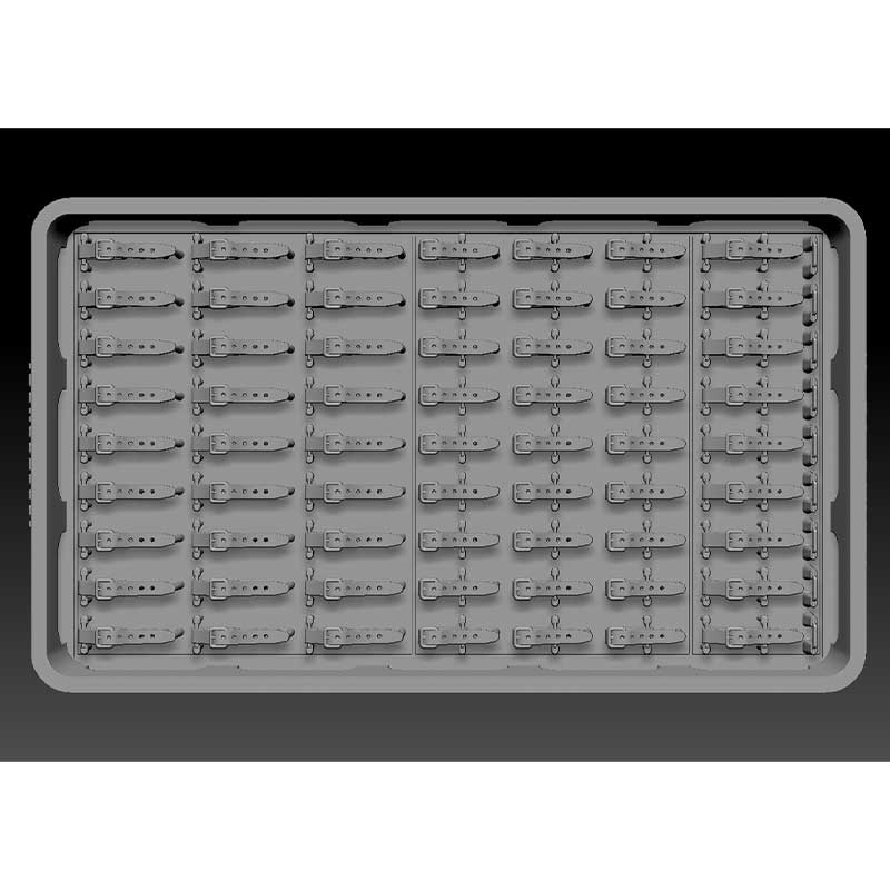 1/35 US & British Tool Buckles Detail Set BSK Model BSKC35003