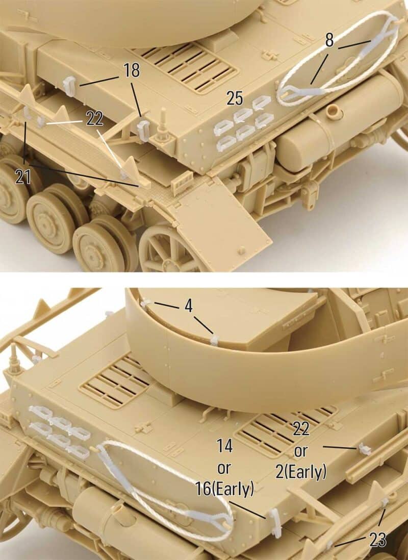 1/35 Panzer IV Detail Set BSK Model BSKD35008A