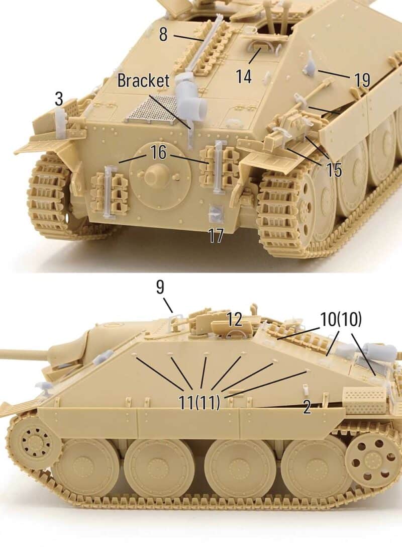 1/35 Jagdpanzer 38 Hetzer Detail Set BSK Model BSKD35010