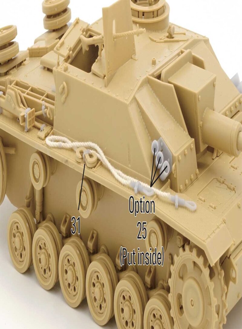 1/35 StuG III Ausf.G Detail Set BSK Model BSKD35013