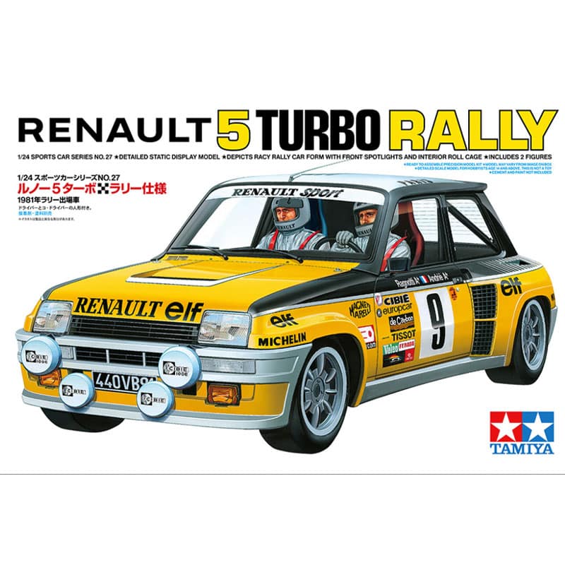 Tamiya Renault 5 Turbo Rally (1/24) 24027