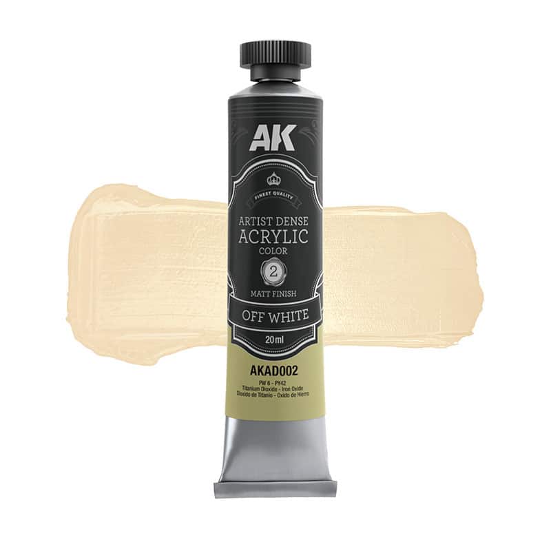 AK Interactive Off White Acrylic (20ml) AK-AD002
