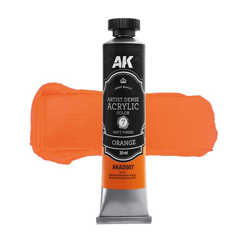 AK Interactive Orange Acrylic (20ml) AK-AD007