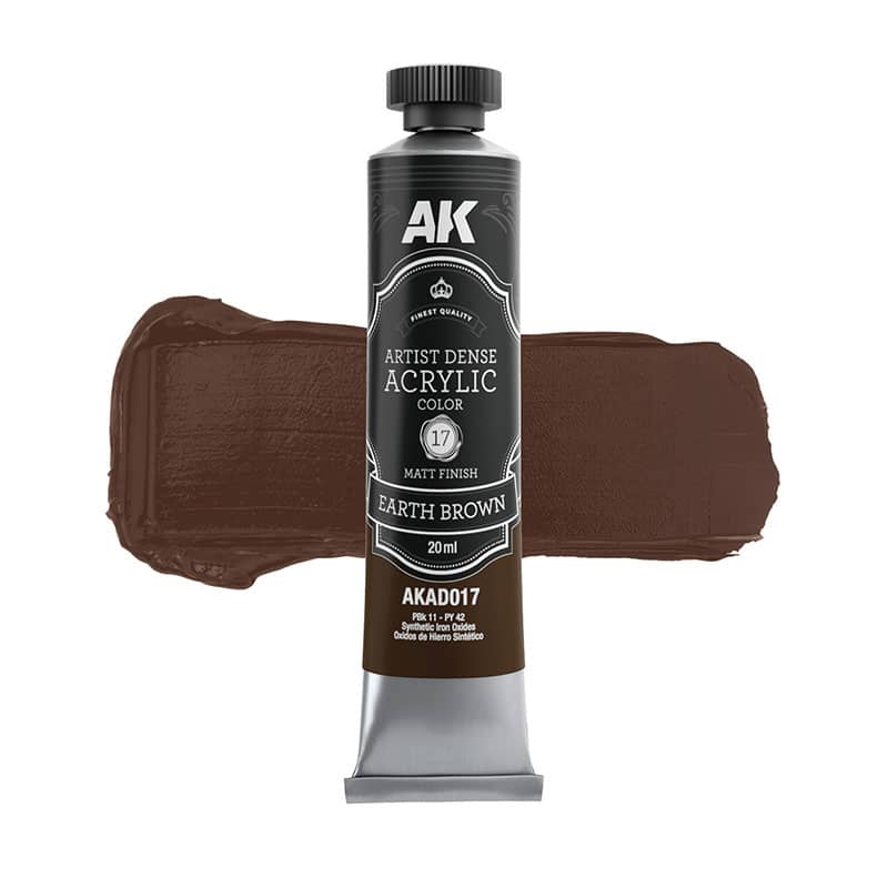 AK Interactive Earth Brown Acrylic (20ml) AK-AD017