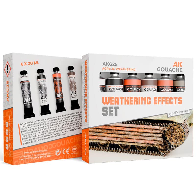 AK Interactive Weathering Effects Set  AK-G25