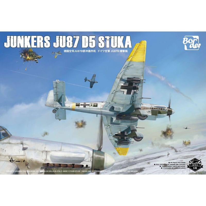 Border Model Junkers Ju87 D5 Stuka (1/35) BF-012