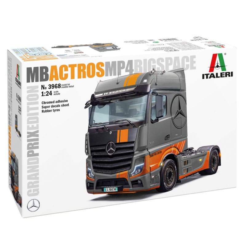 Italeri Mercedes-Benz Actros MP4 Big Space Grand Prix Edition (1/24) 3968