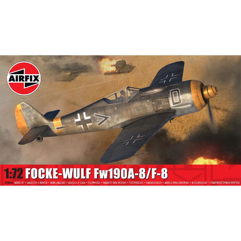 Airfix Focke-Wulf Fw190A-8/F-8 (1/72) A02066A