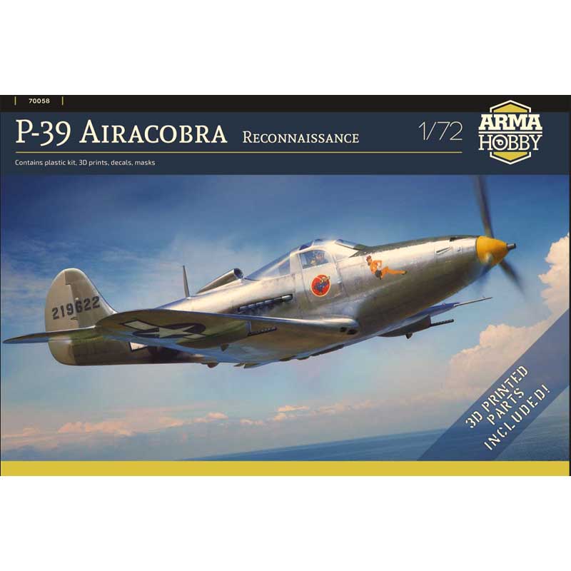 Arma Hobby P‑39 Airacobra Reconnaissance Set (1/72) 70058