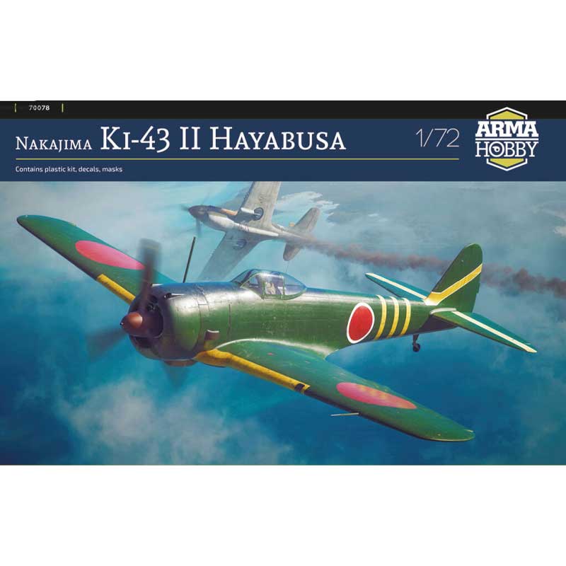 Arma Hobby Nakajima Ki‑43 II Hayabusa (1/72) 70078