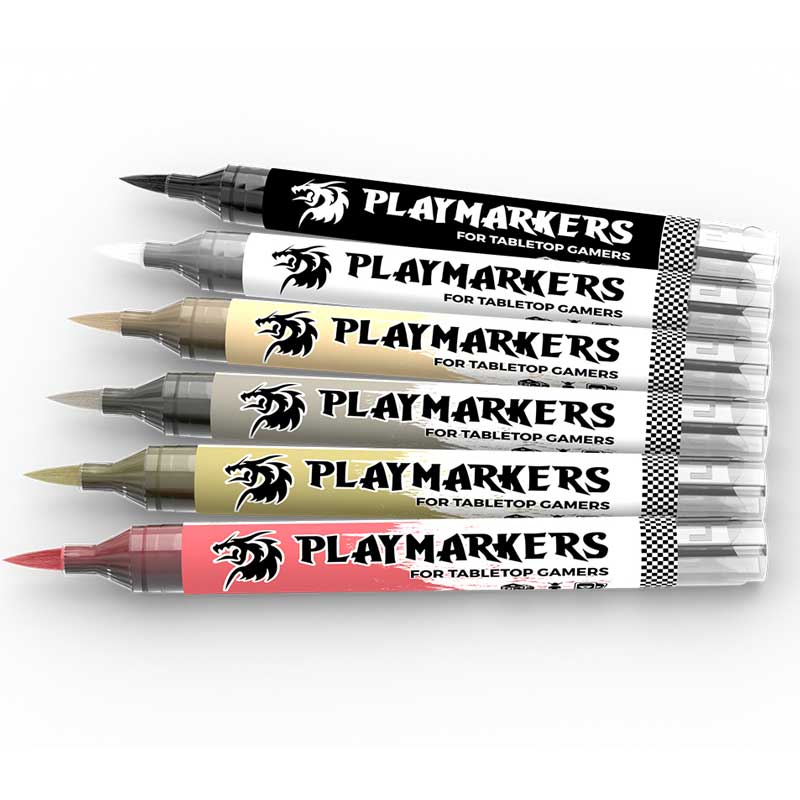 AK Interactive Playmarkers Set - Skeletons & Zombies (6 Markers) AK-M102