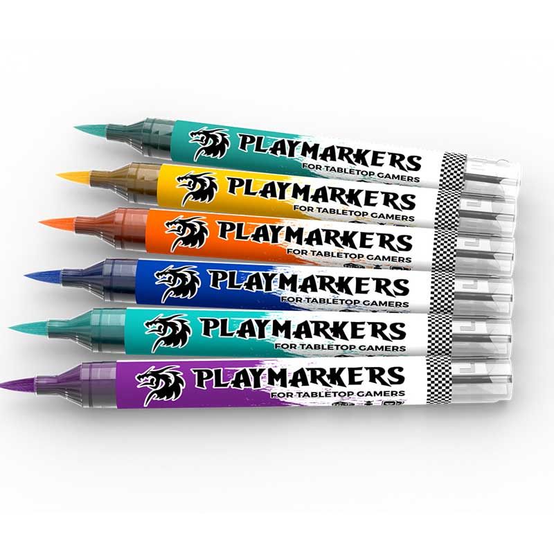 AK Interactive Playmarkers Set - Clothes & Ornaments (6 Markers) AK-M103