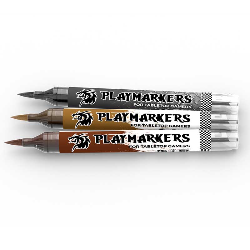 AK Interactive Playmarkers Set - Tools & Weapons (3 Markers) AK-M108