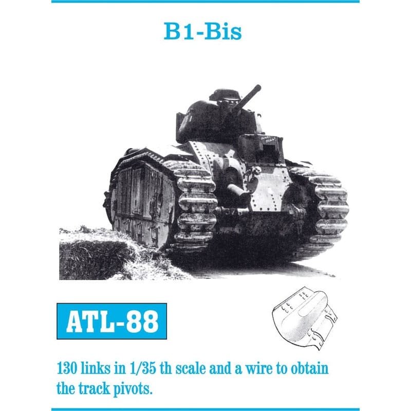 Friulmodel B1 Bis Metal Tracks (1/35) ATL-088