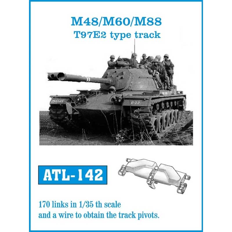 Friulmodel M48 M60 M88 T97E2 Type Track (1/35) ATL-142