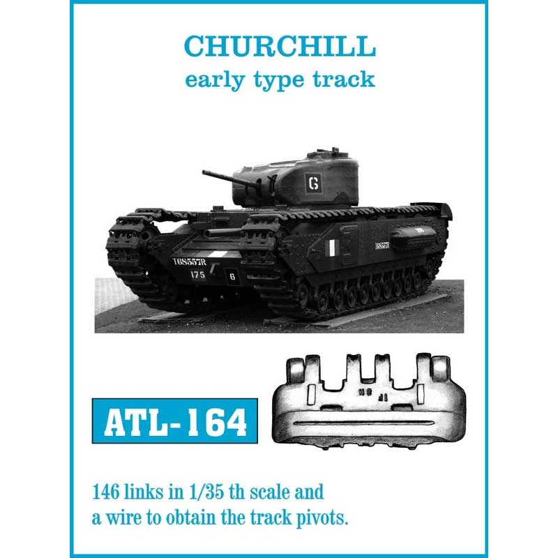 Friulmodel Churchill Early Type Tracks (1/35) ATL-164