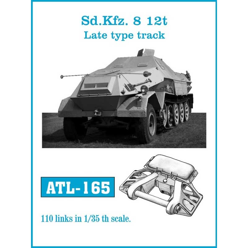Friulmodel SdKfz 8 12t Late Type Tracks (1/35) ATL-165