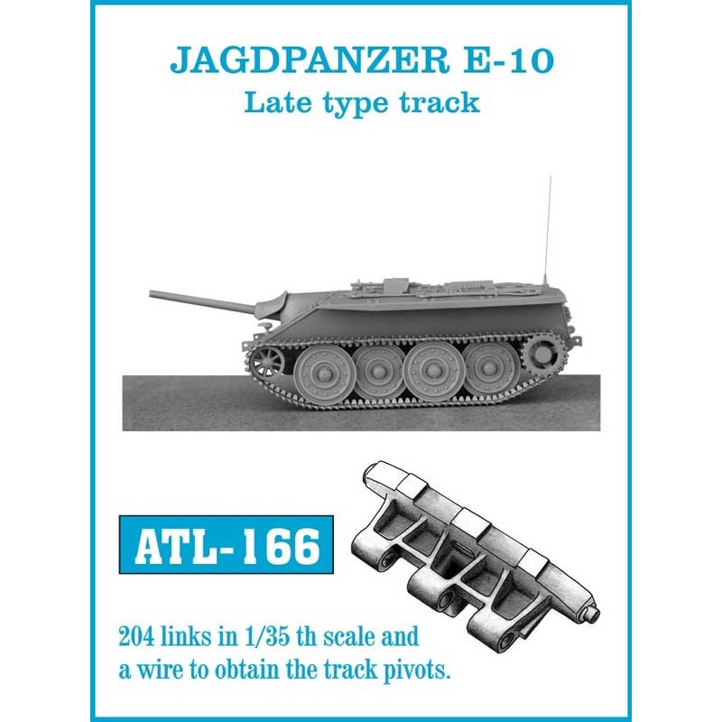Friulmodel Jagdpanzer E-10 Late Type Tracks (1/35) ATL-166