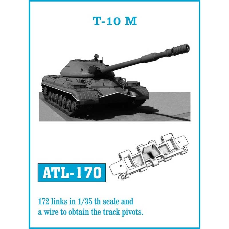 Friulmodel T-10M Metal Tracks (1/35) ATL-170