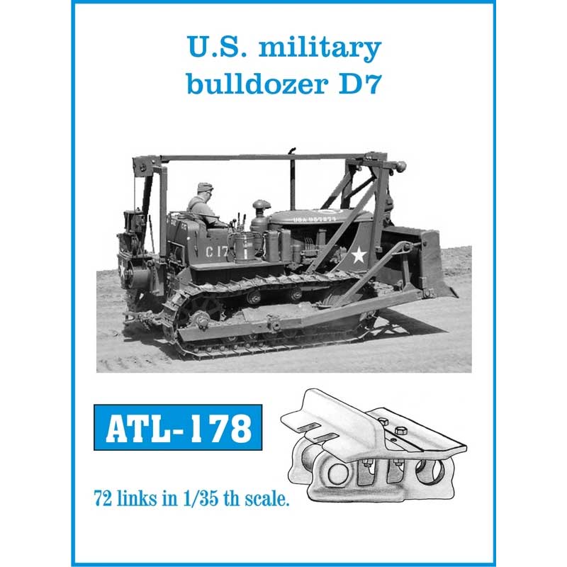 Friulmodel US Bulldozer D7 Tracks (1/35) ATL-178