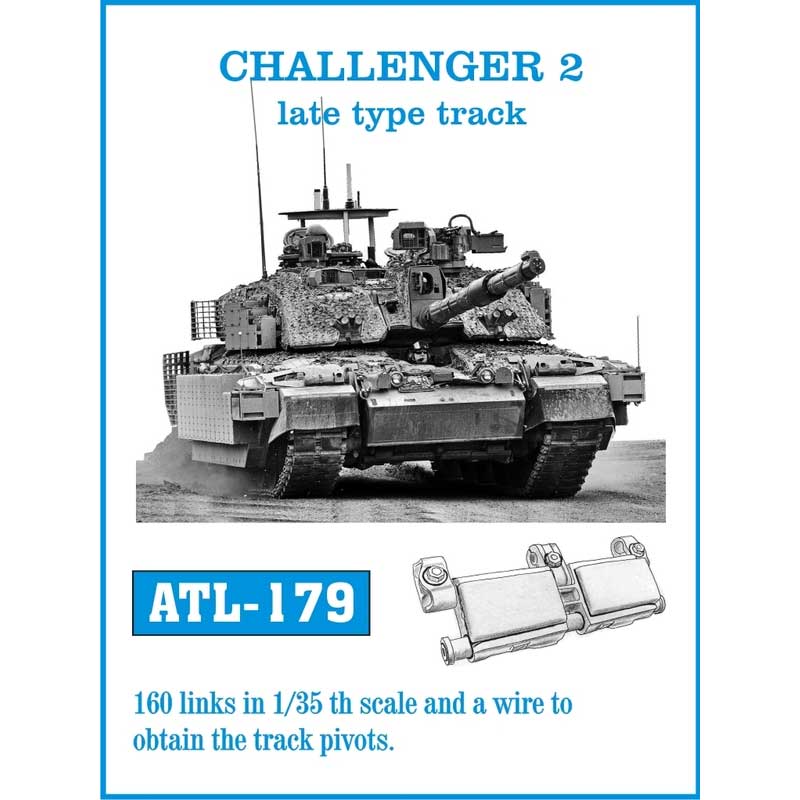 Friulmodel Challenger 2 Late Tracks (1/35) ATL-179