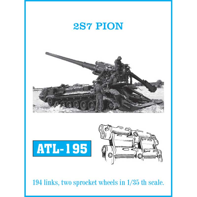 Friulmodel 2S7 PION Tracks (1/35) ATL-195
