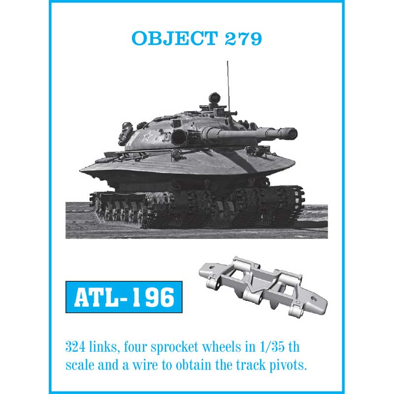 Friulmodel Objekt 279 Tracks (1/35) ATL-196