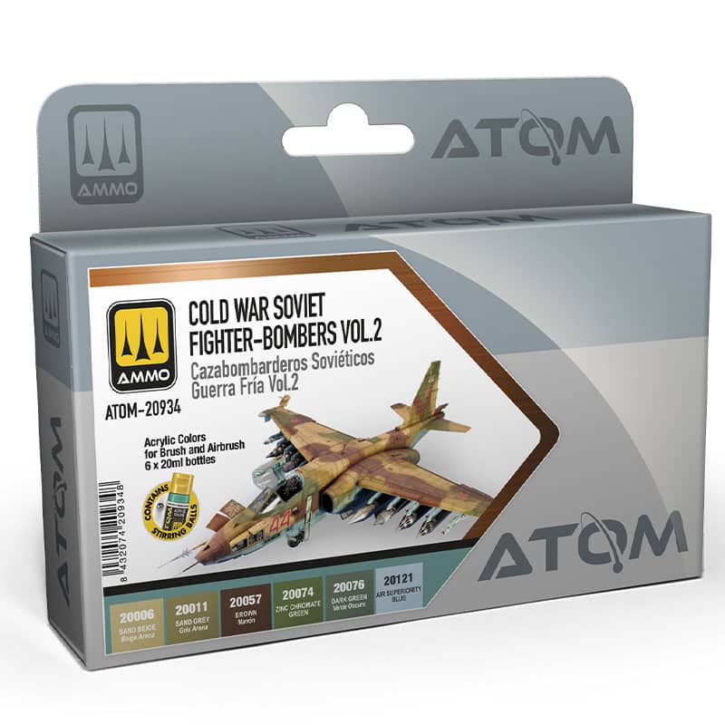 ATOM Cold War Soviet Fighter-Bombers Vol 2 Set Ammo ATOM-20934