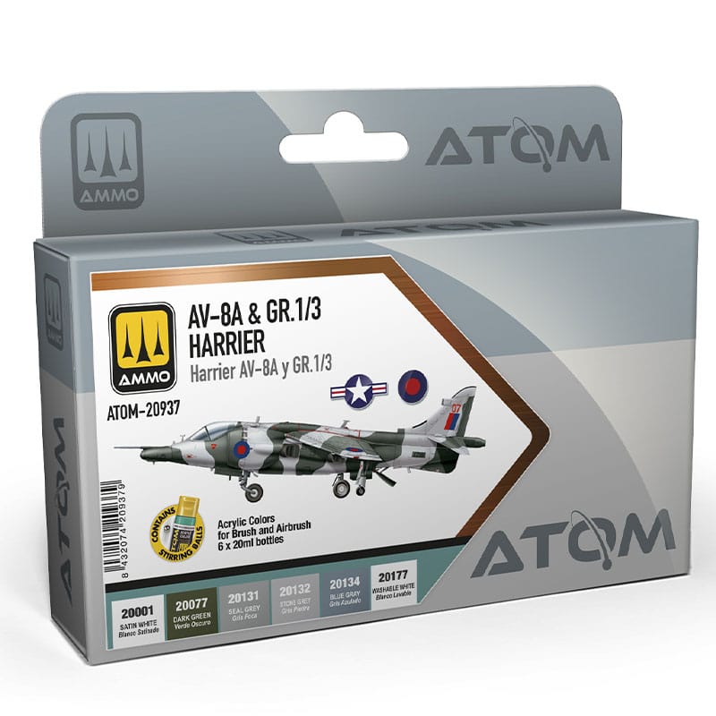 ATOM AV-8A & Gr.1/3 Harrier Set Ammo ATOM-20937