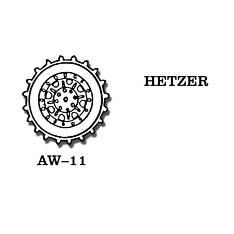 Friulmodel HETZER Metal Wheels (1/35) AW-11
