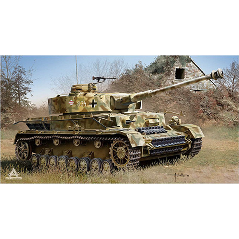 Academy German Army PzKpfw IV Ausf H Medium Tank (1/72) 13432