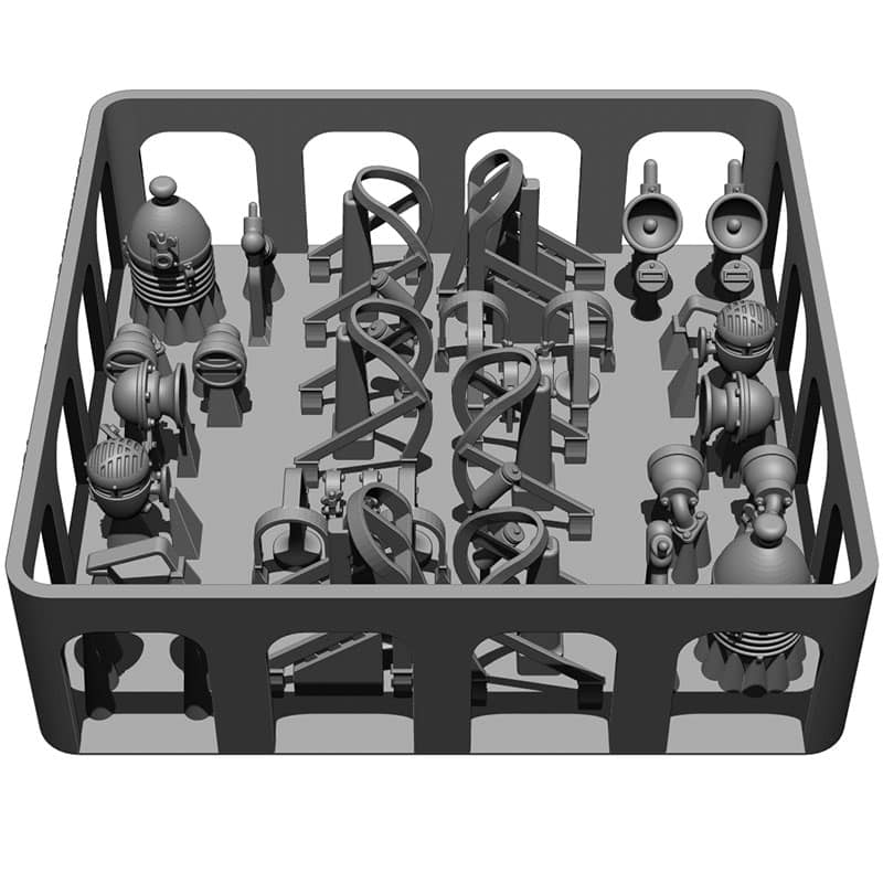 1/35 Sherman Lamps & Sirens Set BSK Model BSKC35011