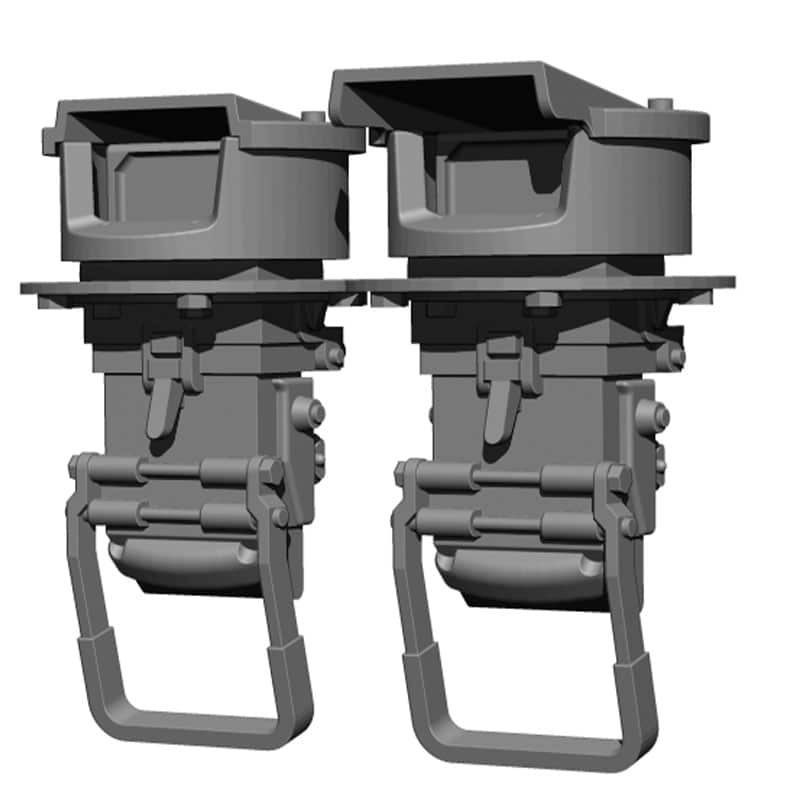 1/35 British MK-4 Periscope Set (British and Soviet Tanks) BSK Model BSKC35013