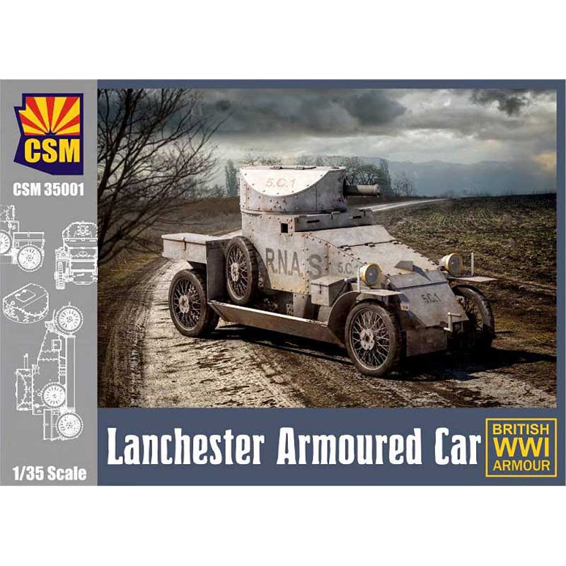 Copper State Models Lanchester Armoured Car (1/35) CSM35001