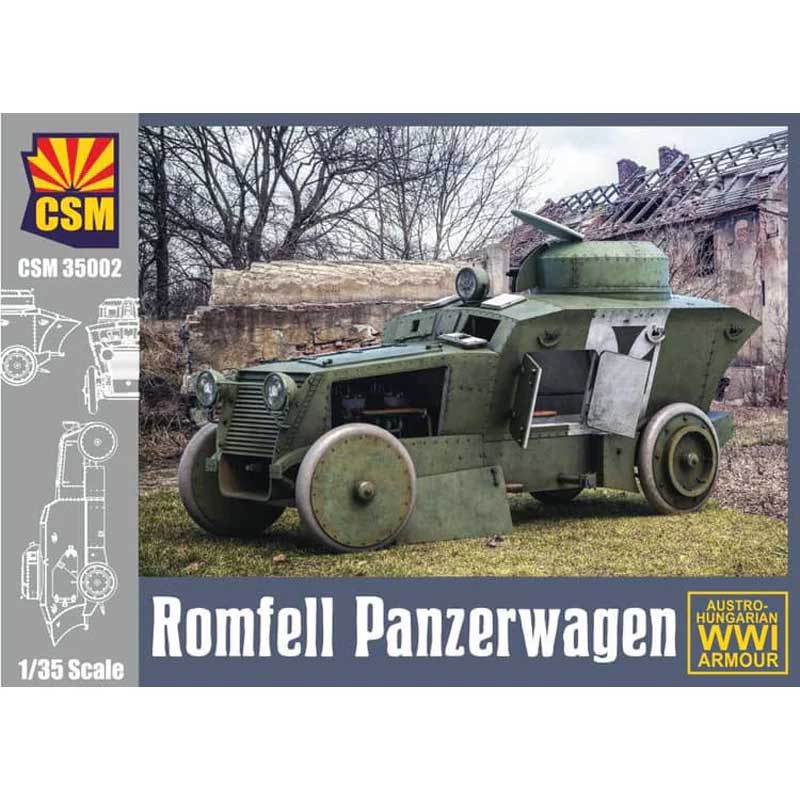 Copper State Models Romfell Panzerwagen WWI (1/35) CSM35002