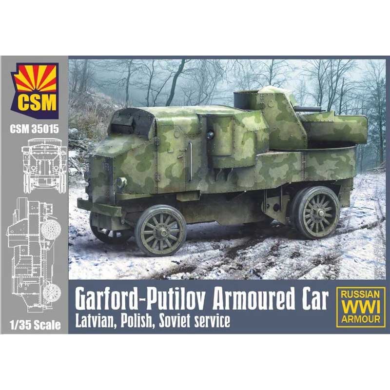 Copper State Models Garford Putilov Armoured Car (1/35) CSM35015