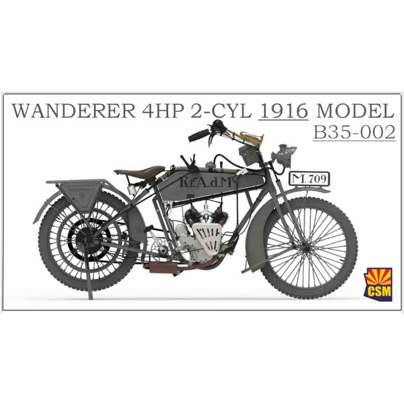 Copper State Models Wanderer 4hp 1916 Army Model (1/35) B35-002