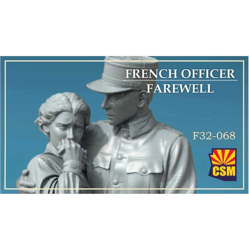 Copper State Models French Officer Farewell (1/32) F32-068