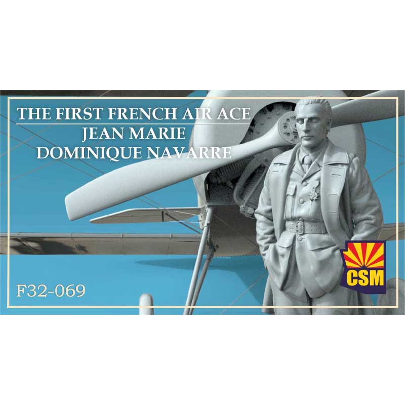 Copper State Models French Air Ace Jean Marie Navarre (1/32) F32-069