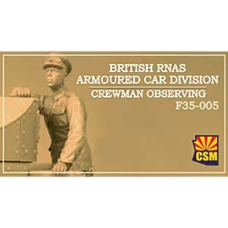 Copper State Models British RNAS Crewman Observing (1/35) F35-005