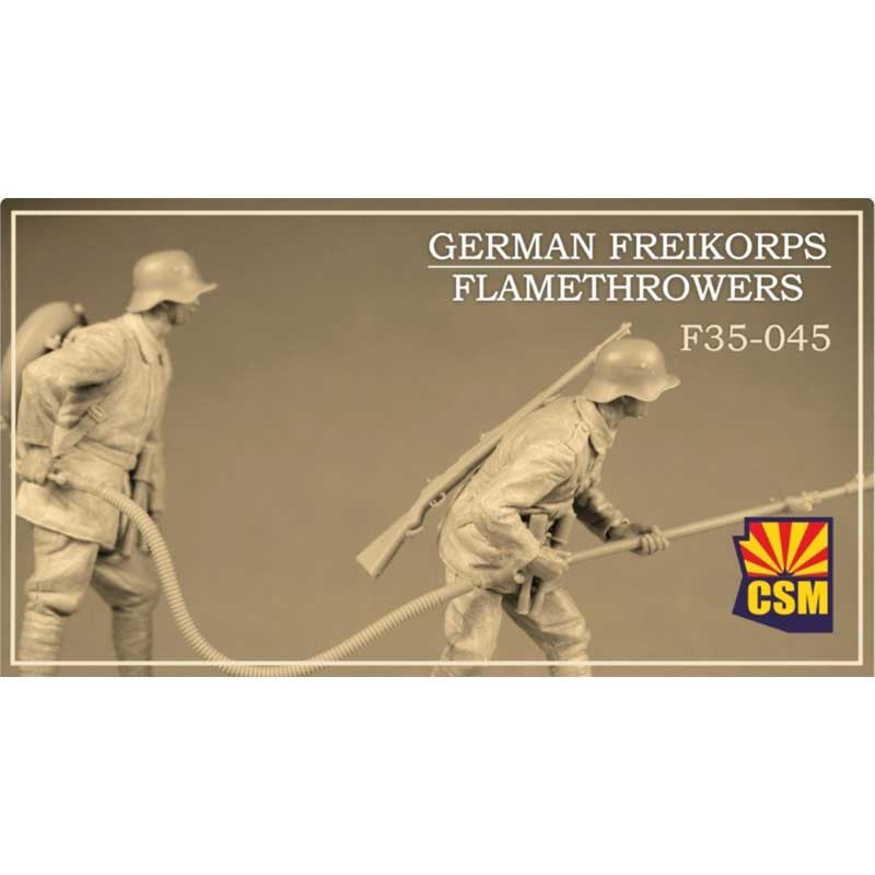 Copper State Models German Freikorps Flamethrower Squad (1/35) F35-045