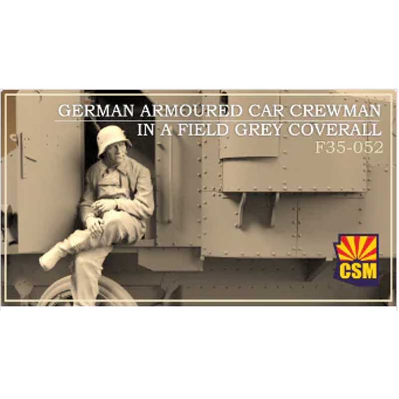 Copper State Models German Crewman in Field Grey (1/35) F35-052