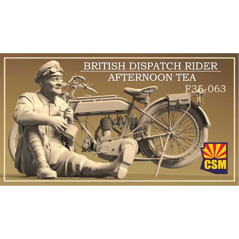 Copper State Models British Dispatch Rider Afternoon Tea (1/35)F35-063