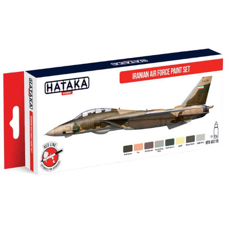 Hataka Red Line Paint Set - Air Force HTK-AS119