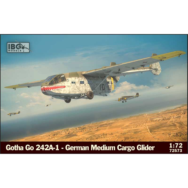 IBG Models Gotha Go-242A-1 German Medium Cargo Glider (1/72) 72573