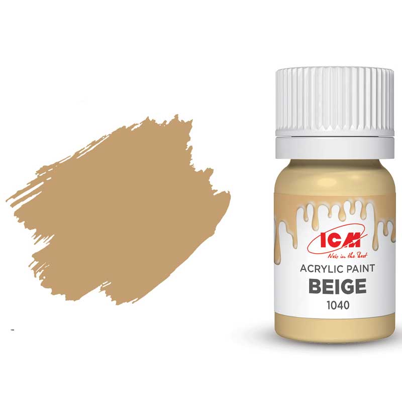 ICM Acrylic Paint - Beige (12ml) 1040