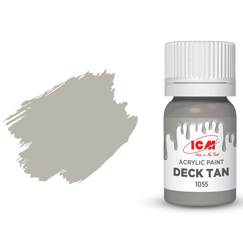 ICM Acrylic Paint - Deck Tan (12ml) 1055