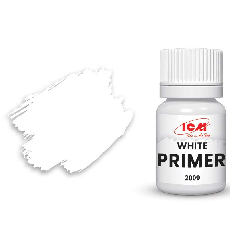 ICM Acrylic Paint - White Primer (12ml) 2009