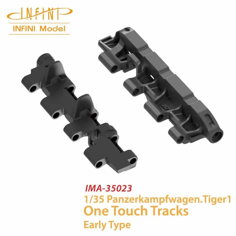 1/35 Pz.Kpfw.VI Tiger One Touch Tracks Early Type Infini Model IMA-35023